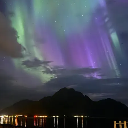 Modern Seafront With Sauna 8 Mins To Leknes * Storeidet