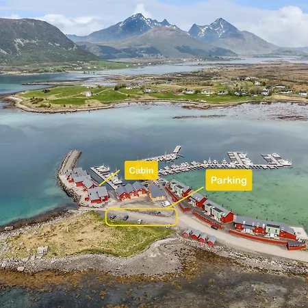 Modern Seafront With Sauna 8 Mins To Leknes Storeidet