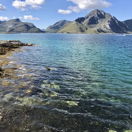 Modern Seafront With Sauna 8 Mins To Leknes *