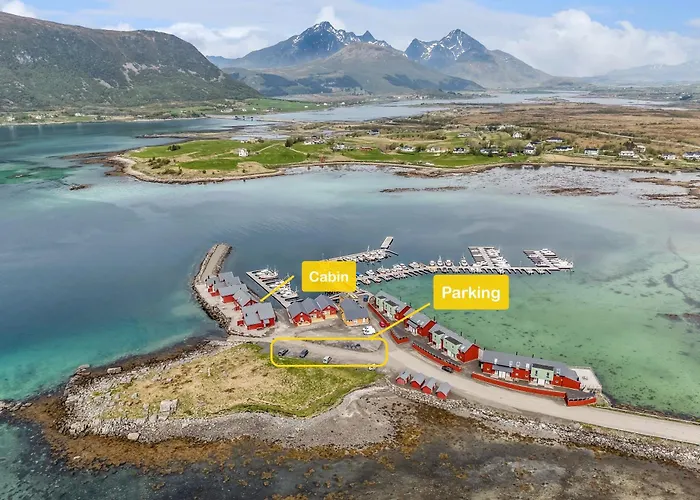 Modern Seafront With Sauna 8 Mins To Leknes Storeidet